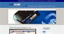Desktop Screenshot of glennsecurity.com